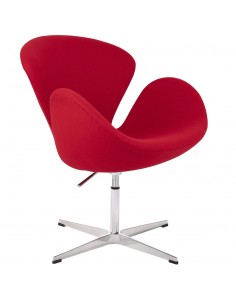 Fotel SWAN PREMIUM regulowany czerwony 2