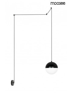 MOOSEE lampa ścienna BOWL czarna
