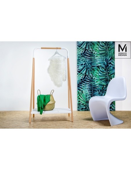 MODESTO krzesło HOVER czarne - polipropylen