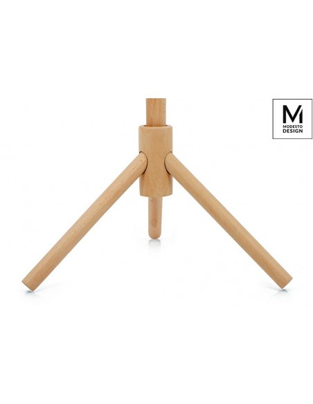 MODESTO wieszak stojący STICK naturalny - drewno bukowe