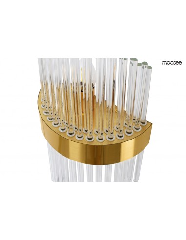 MOOSEE lampa ścienna FLORENS złota