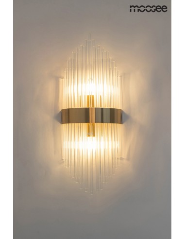 MOOSEE lampa ścienna FLORENS złota