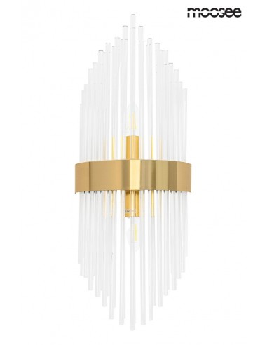 MOOSEE lampa ścienna FLORENS złota