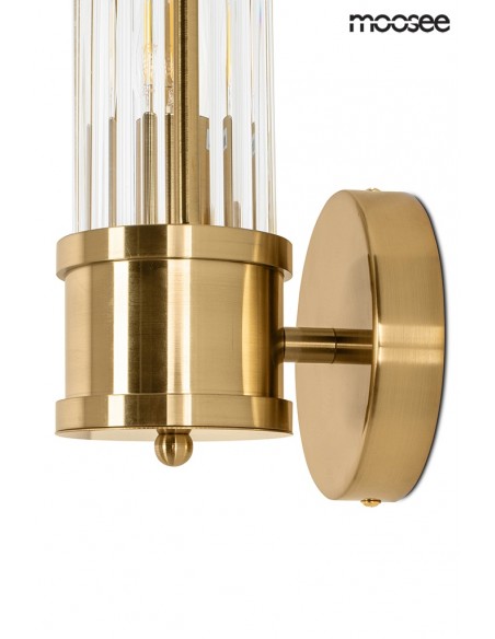 MOOSEE lampa ścienna PILAR złota