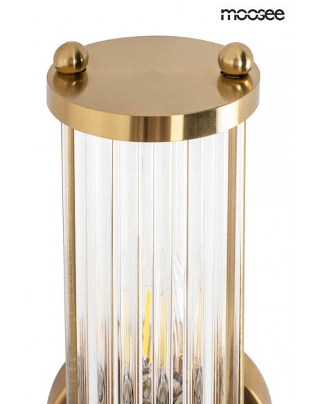 MOOSEE lampa ścienna PILAR złota