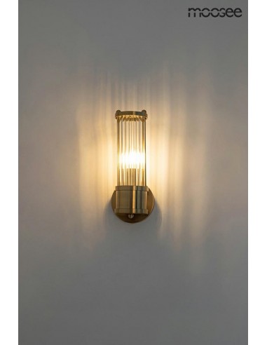 MOOSEE lampa ścienna PILAR złota