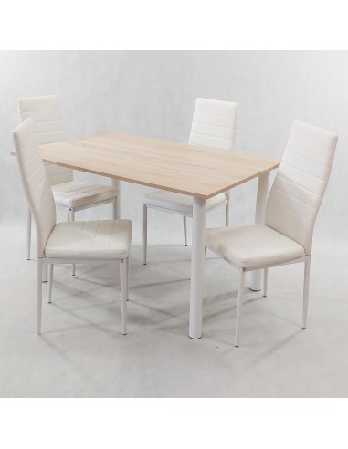 Zestaw stół Lugano 120 sonoma i 4 krzesła Nicea...