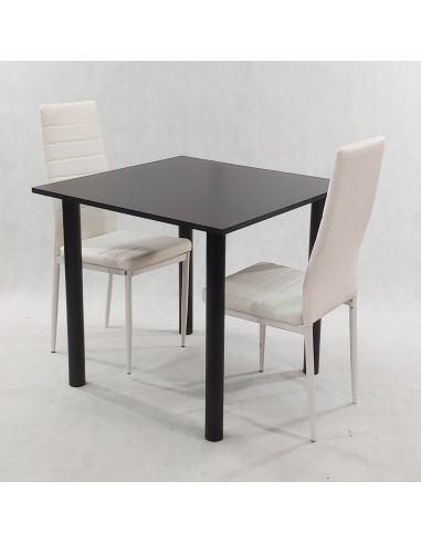 Zestaw stół Lugano 80 sonoma i 2 krzesła Nicea...