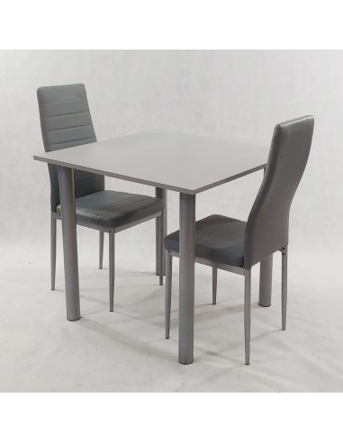 Zestaw stół Lugano 80 sonoma i 2 krzesła Nicea...