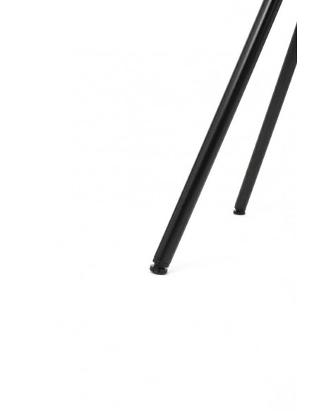 Krzesło barowe LANZA 76 czarne