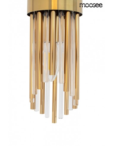 MOOSEE lampa ścienna AMADEO złota
