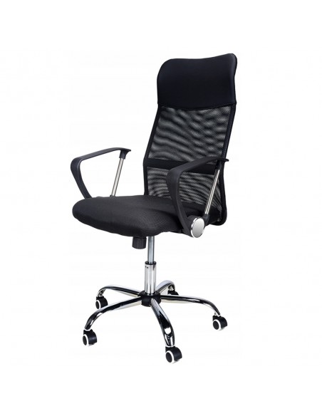 Krzesło biurowe obrotowe TIM czarne
