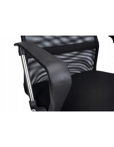 Krzesło biurowe obrotowe TIM czarne