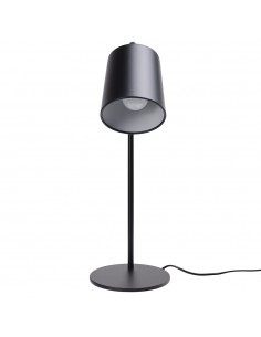 Lampa biurkowa FLAMING TABLE czarna 2