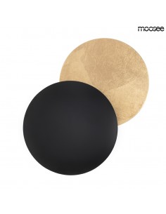 MOOSEE lampa ścienna ECLISE  złota / czarna