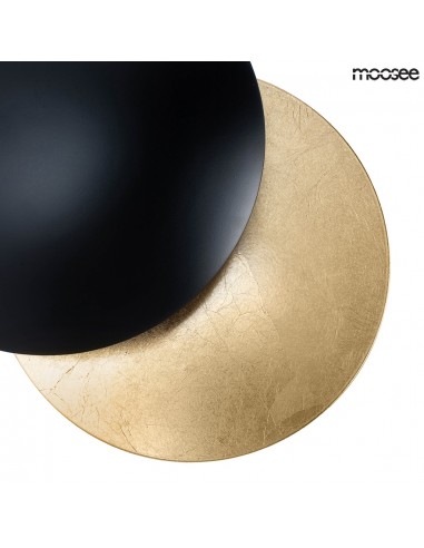 MOOSEE lampa ścienna ECLISE  złota / czarna