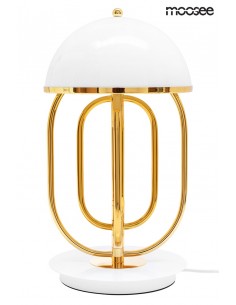 MOOSEE lampa stołowa BOTTEGA złota / biała 2