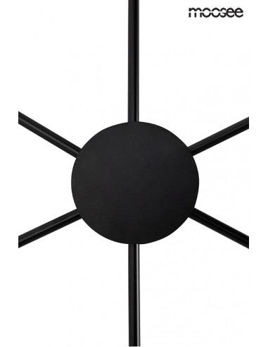 MOOSEE lampa ścienna SHADOW 6 CLOSE czarna