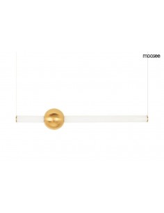 MOOSEE lampa wisząca LIBRA 90 IN  biała / złota
