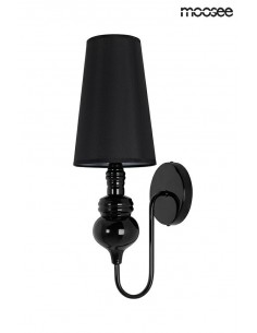 MOOSEE lampa ścienna QUEEN 15 czarna