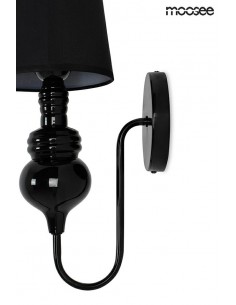 MOOSEE lampa ścienna QUEEN 15 czarna 2