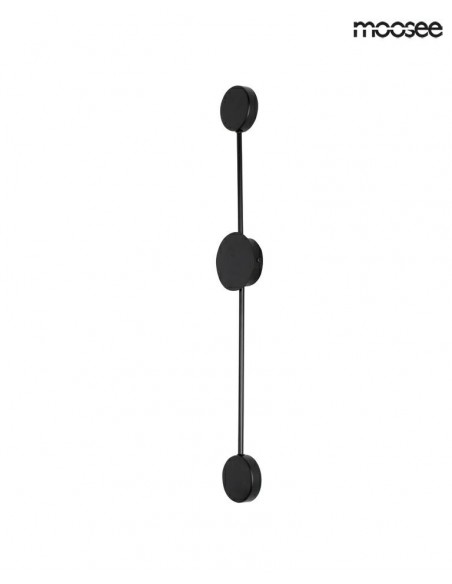 MOOSEE lampa ścienna SHADOW 2 CLOSE czarna