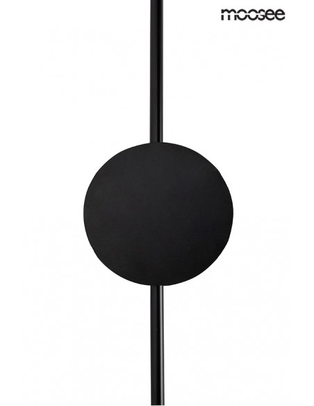 MOOSEE lampa ścienna SHADOW 2 CLOSE czarna