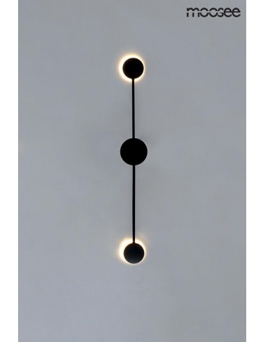 MOOSEE lampa ścienna SHADOW 2 CLOSE czarna
