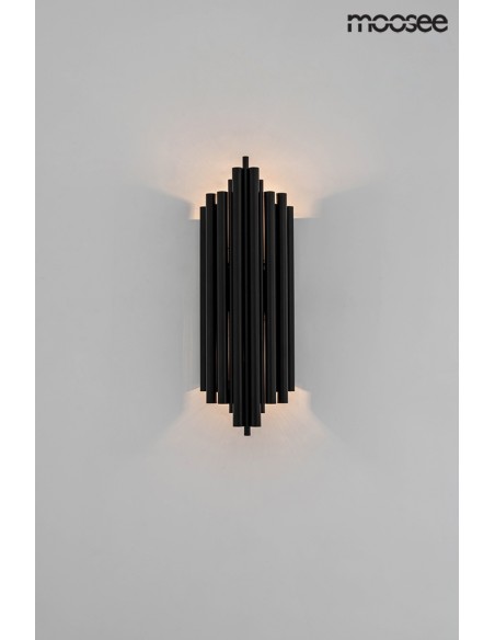 MOOSEE lampa ścienna HARMONIC BLACK czarna