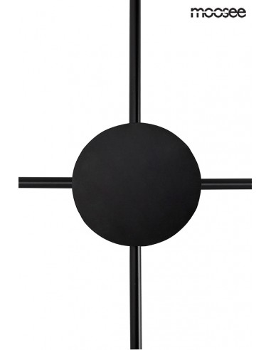 MOOSEE lampa ścienna SHADOW 4 CLOSE czarna