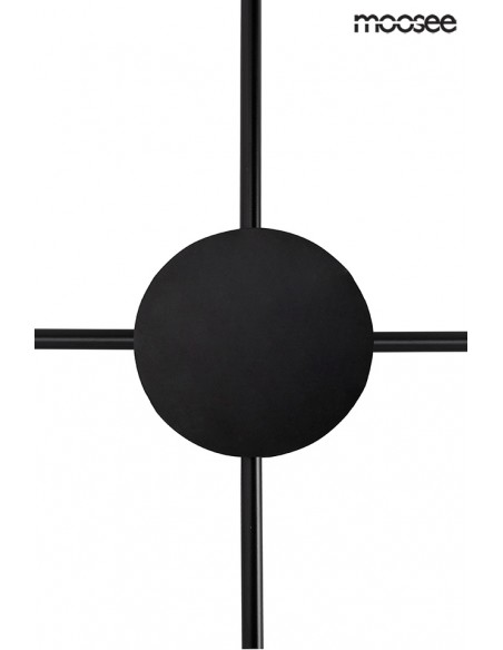 MOOSEE lampa ścienna SHADOW 4 CLOSE czarna