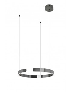 Lampa wisząca VISTA 40 grafitowy chrom 2