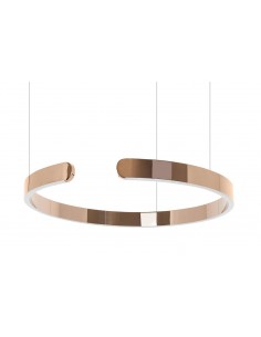 Lampa wisząca VISTA 60 miedziany chrom
