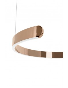 Lampa wisząca VISTA 60 miedziany chrom 2