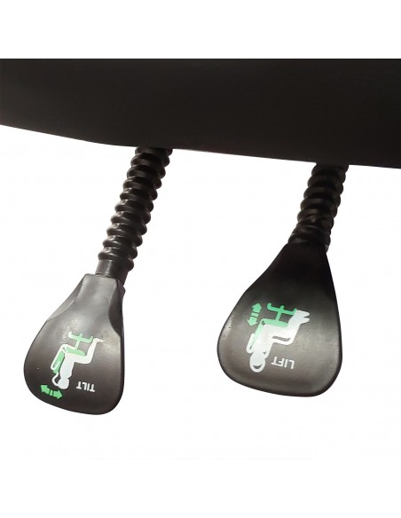 Krzesło obrotowe gamingowe, czarno - czerwone