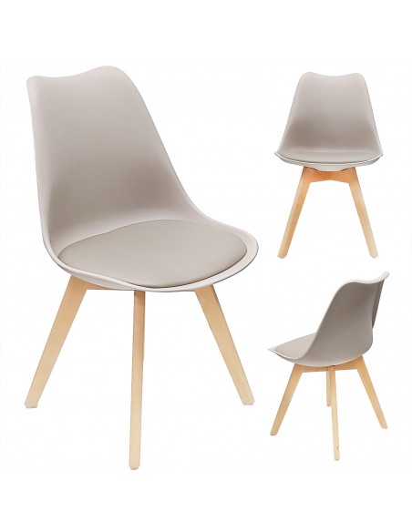 Krzesło NORDEN beżowe