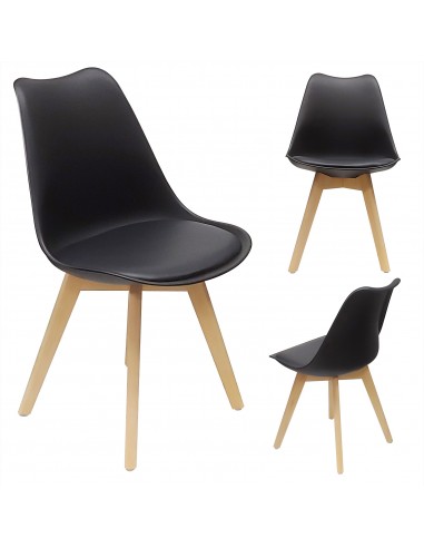 Krzesło NORDEN czarne