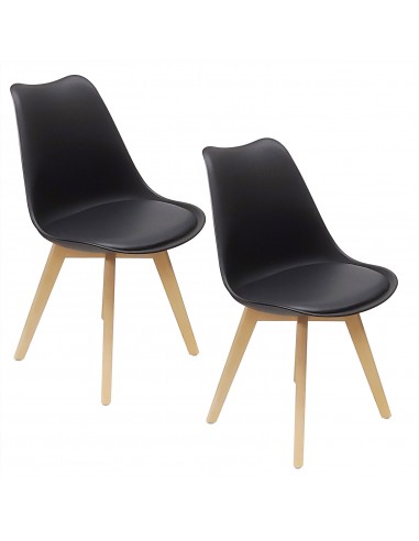 2 krzesła NORDEN czarne