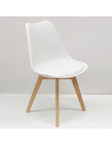 Krzesło NORDEN białe