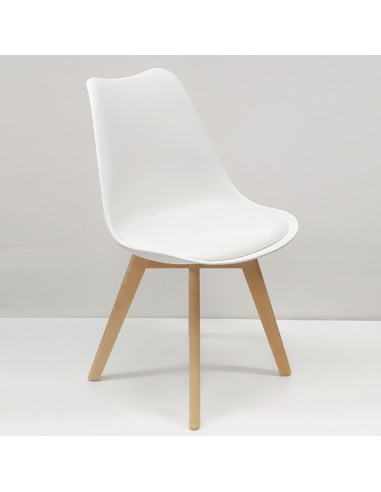 4 krzesła NORDEN białe