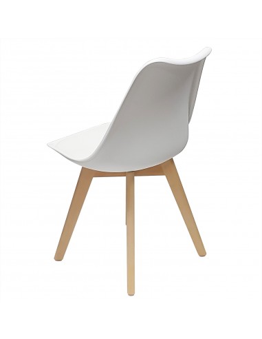 4 krzesła NORDEN białe