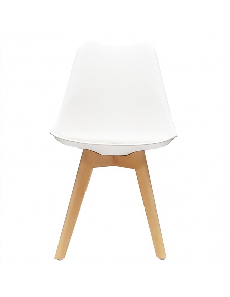 4 krzesła NORDEN białe