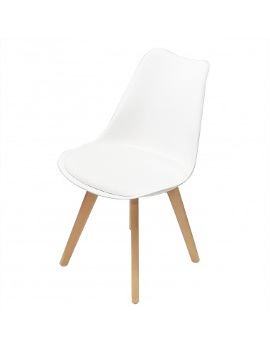 4 krzesła NORDEN białe