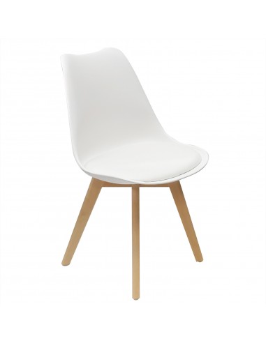 4 krzesła NORDEN białe