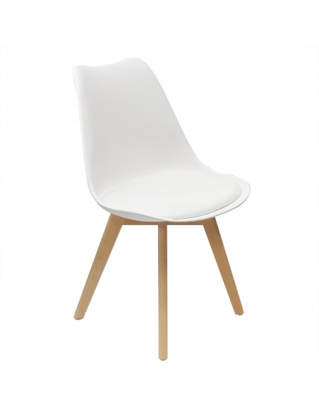 4 krzesła NORDEN białe