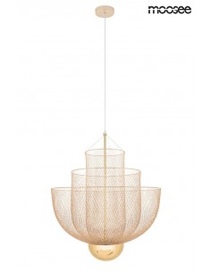 MOOSEE lampa wisząca MESH 45 złota 2