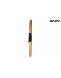 MOOSEE lampa ścienna CONTEO WALL czarna / złota