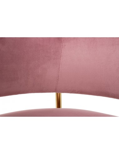 Krzesło barowe DELTA 65 różowe