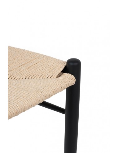 Krzesło WISHBONE METAL naturalne