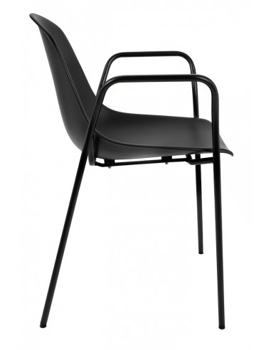 Krzesło RESOL ARM czarne